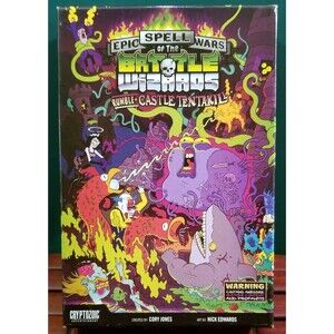 Epic Spell Wars Rumble At Castle Tentakill Game Cryptozoic Used 2015